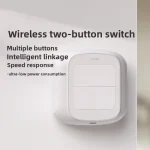 GraffitizigbeeScene interrupteur à coller librement scénario de maison intelligente interrupteur sans fil Double interrupteur wifi interrupteur de télécommande