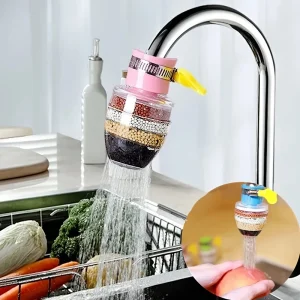 Filtre à eau adapté au robinet de cuisine 16-22mm, Mini purificateur d&rsquo;eau du robinet, têtes de robinet, filtre à charbon, 1 pièce