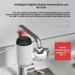 Cuisine chauffe-eau électrique robinet instantané robinet d&rsquo;eau chaude chauffage froid robinet chauffe-eau instantané sans réservoir