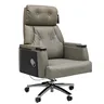 Cuir moderne confortable siège ordinateur luxe bureau… – vue 5