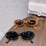 Lunettes transparentes à monture ovale – vue 4