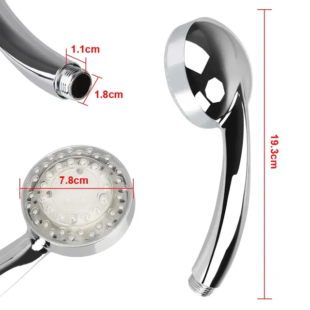 Pommeau de douche carré fixe Ultra silencieux – vue 4