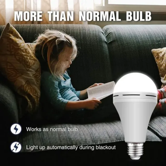 Ampoule de secours LED blanche et chaude – vue 5
