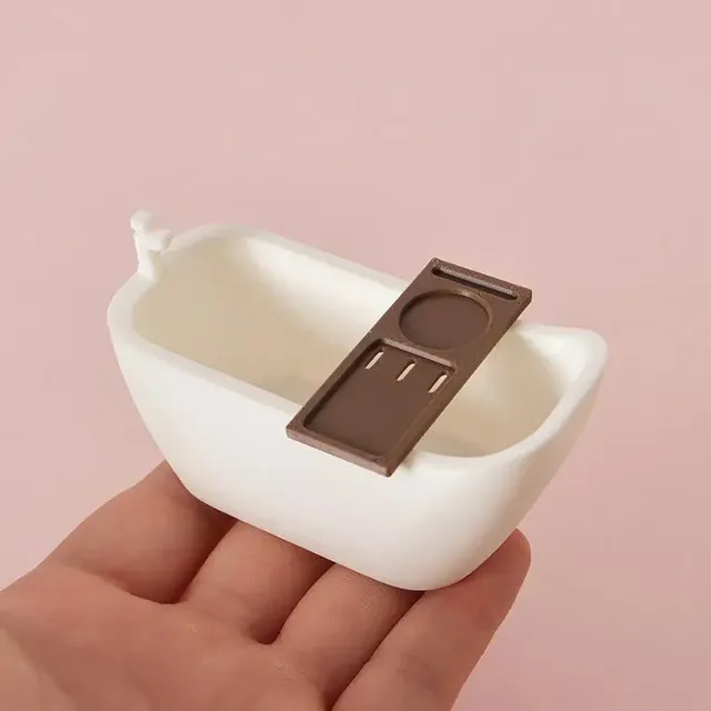 Baignoire de Simulation Miniature pour maison de poupée – vue 5