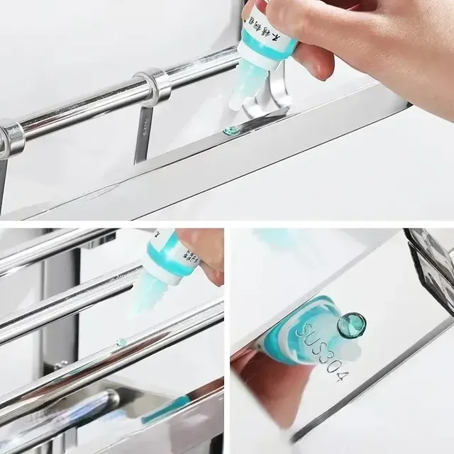304 porte-serviettes en acier inoxydable support de… – vue 3