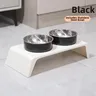 Bols doubles bol d'eau de nourriture pour chat… – vue 2