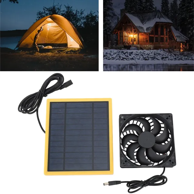 Kit de Ventilateur à Panneau Solaire – vue 2