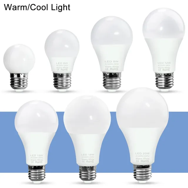 Ampoule LED E27 lampe E14 lumière LED Chanderıer 220V… – vue 6
