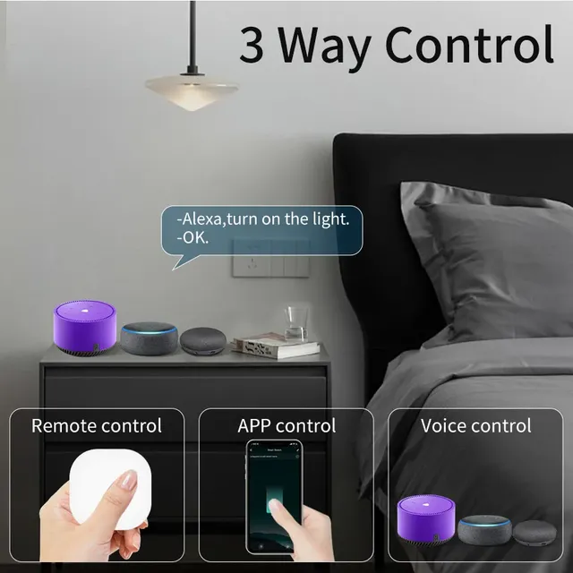 Commutateur Wifi intelligent pour prise de lumière… – vue 2