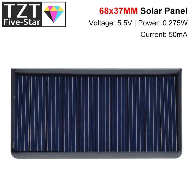 1/3 pièces 5.5V 50mA panneaux solaires polycristallin… – vue 4
