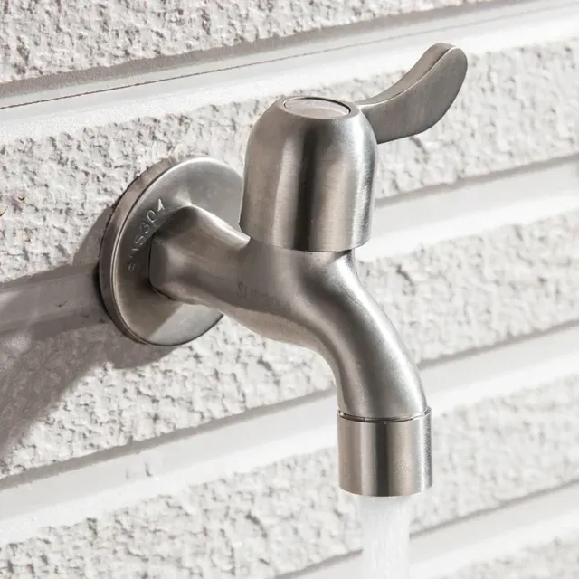 Robinet de jardin extérieur brossé en acier inoxydable 304 – vue 6