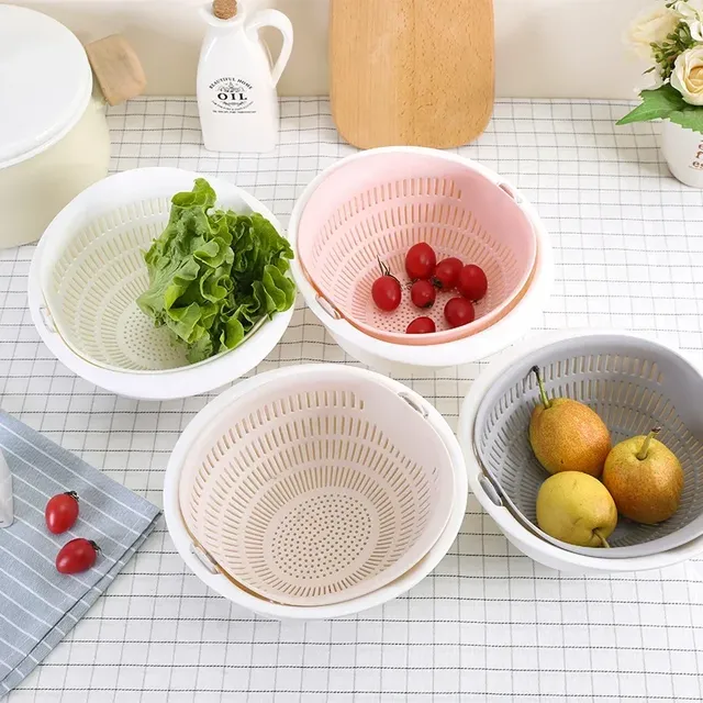 SZelBowl-mir en silicone à double égouttoir pour la… – vue 5