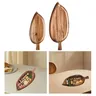 Plateau de service décoratif en bois – vue 3