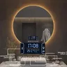 Miroir rond mural intelligent tactile led rétroéclairage… – vue 2