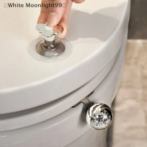 maveraWhite ensemble de lève-couvercle de toilette auto-adhésif lève-siège de toilette éviter de toucher poignée de couvercle de toilette accessoires de salle de bain