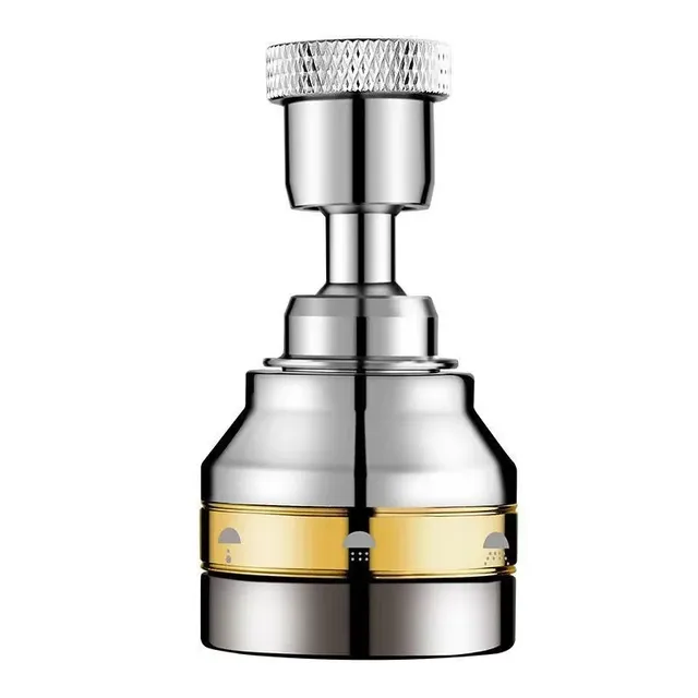 Aérateur robinet laiton chromé doré noir compact… – vue 4