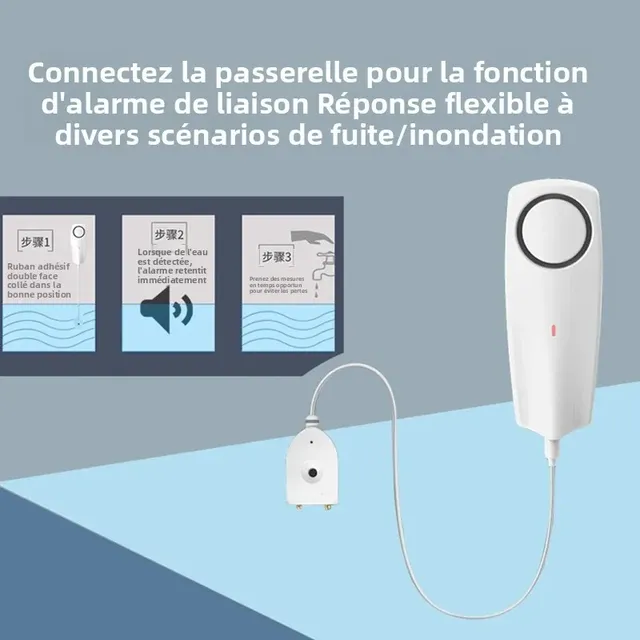 Détecteur de fuite d'eau WiFI – vue 5