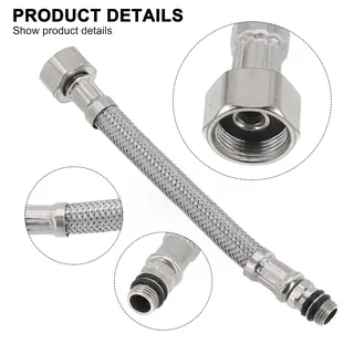 Tuyau adaptateur sortie entrée M15 rallonge anti fuite flexible…
