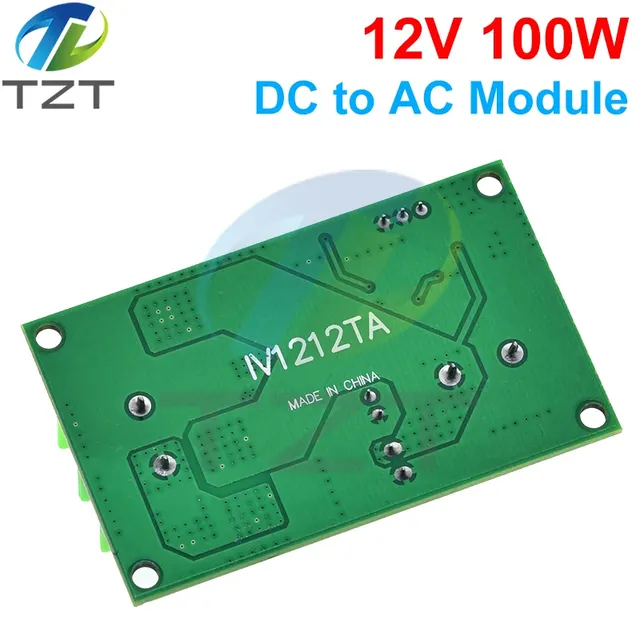 Transformateur d'onduleur de puissance 100W DC-AC DC 12V… – vue 6