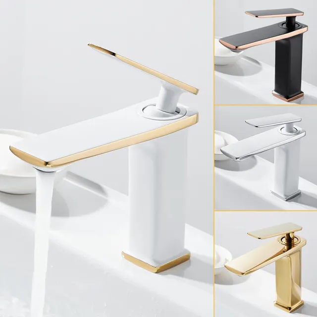 Robinet de lavabo en laiton – vue 2