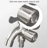 Robinet de toilette mural rotatif multifonctionnel en… – vue 6