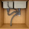 Tube d'évier Double en acier inoxydable – vue 4