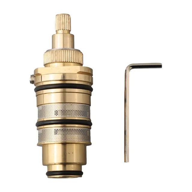 Cartouche thermostatique laiton doré cuivre précision… – vue 5
