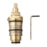 Cartouche thermostatique laiton doré cuivre précision… – vue 5