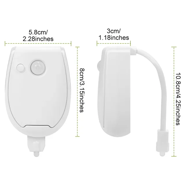 LED lampe de toilette intelligente PIR capteur de… – vue 6