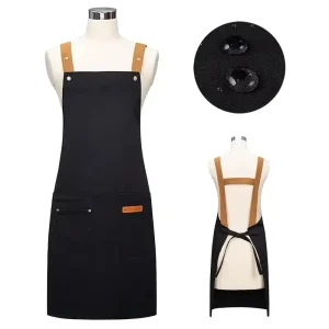 Tabliers de Chef avec grandes poches, résistant à l’eau, pour l’extérieur, pique-nique, barbecue, Camping, cuisine, nettoyage familial, tablier réglable Tabliers de Chef avec grandes poches, résistant à l’eau, pour l’extérieur, pique-nique, barbecue, Camping, cuisine, nettoyage familial, tablier réglable