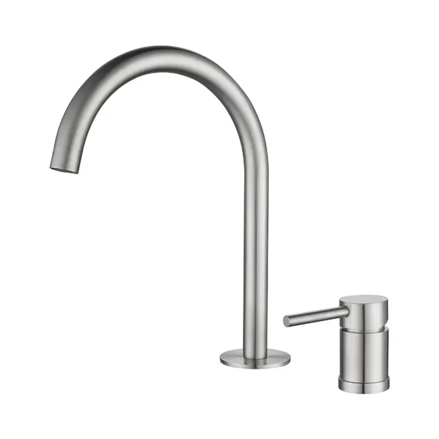 Mitigeur monocommande lavabo acier inoxydable 304 brossé… – vue 6