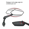 Rétroviseur vélo guidon fixation collier universel… – vue 5