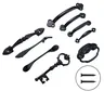 Lot poignées boutons meubles noir mat alliage zinc métal… – vue 6