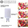 HHO-tuya Wifi G9 lumière intelligente à intensité… – vue 6