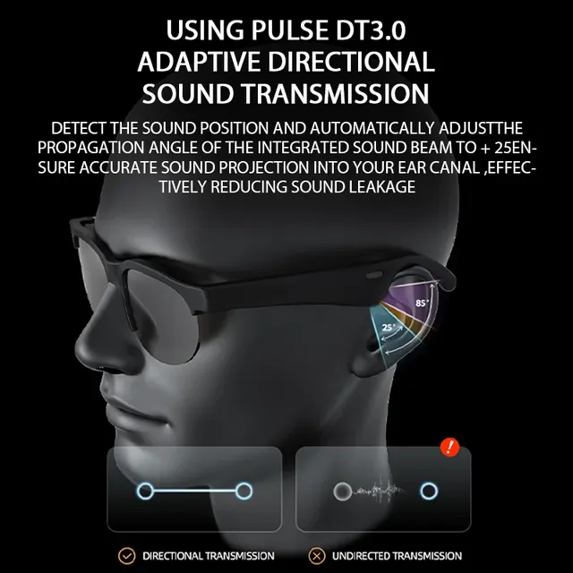 Lunettes Bluetooth originales sport conduite lunettes de… – vue 6