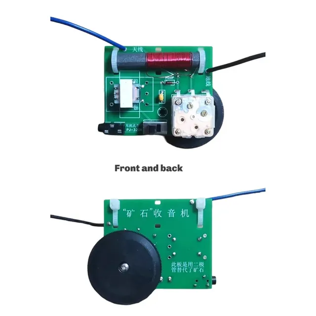 Module radio cristal bobine cuivre noyau ferrite… – vue 5