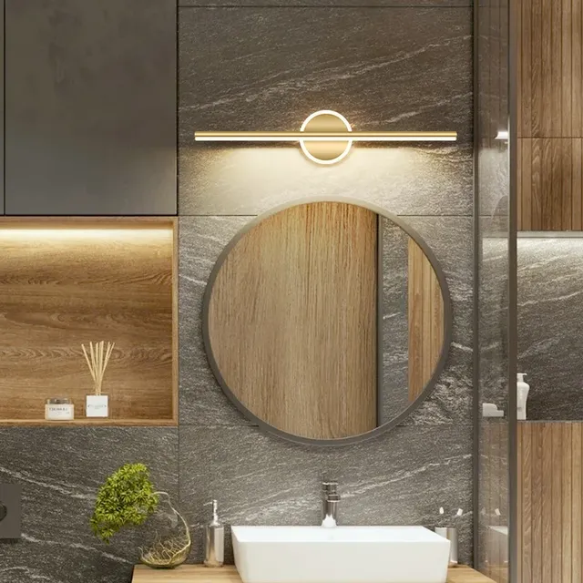 Phares de miroir LED modernes avec lignes simples – vue 2
