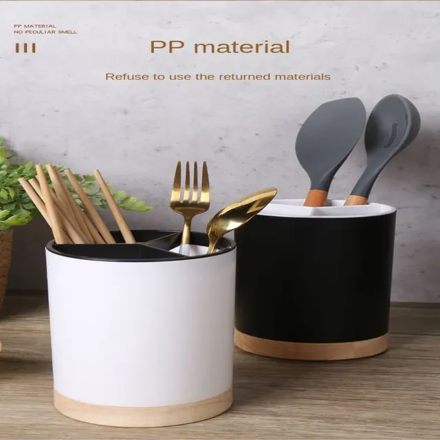 Rangement ustensiles cuisine compact compartimenté trois… – vue 5