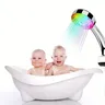 Pommeau douche LED sept couleurs changeant autonome ABS… – vue 4