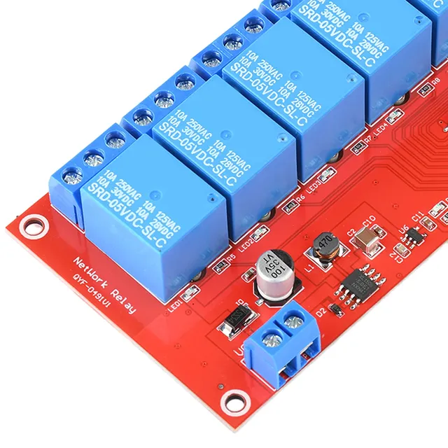Module de relais intelligent 4/8 voies – vue 3