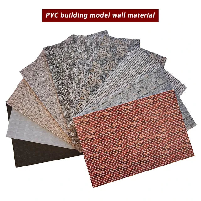 Panneau Mural de Construction Miniature en PVC – vue 6