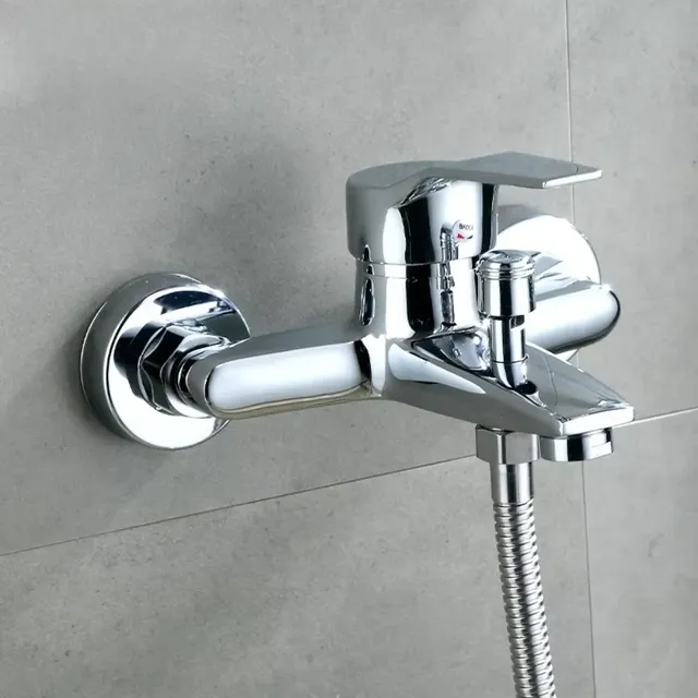 Ensemble de robinets de douche de salle de bains à trois…