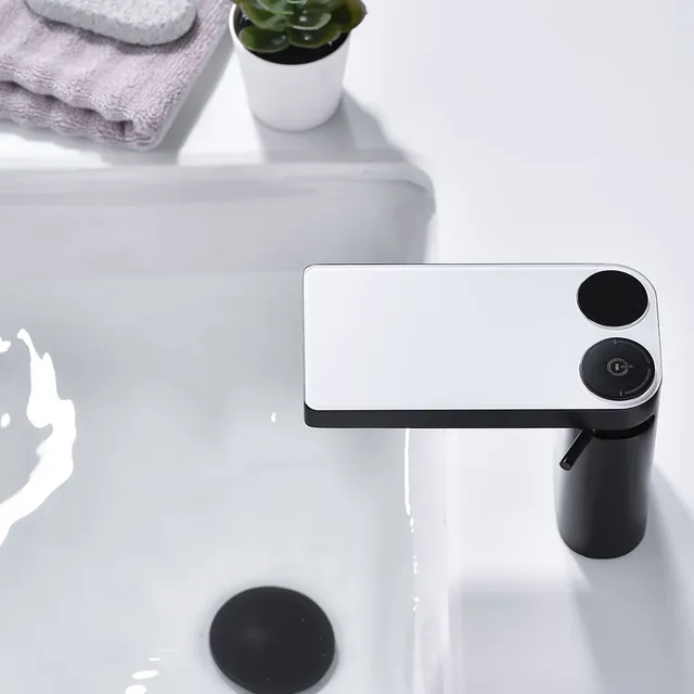 Bassin de bain noir numérique LED – vue 6