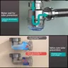 Raccords de tuyau de descente d'évier de cuisine simple – vue 3