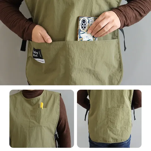 Tablier nouveau style café vêtements de travail cuisine… – vue 2