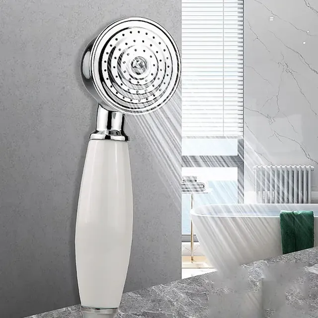 Douche à main Vintage en cuivre chromé – vue 6