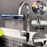 Robinet de cuisine cascade sortie anti-éclaboussures… – vue 3