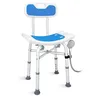 Siège de chaise de douche avec accoudoir…