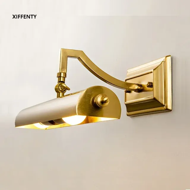 Applique murale rétro LED miroir maquillage fer forgé…