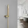 Pommeau de douche à main rond en laiton – vue 2